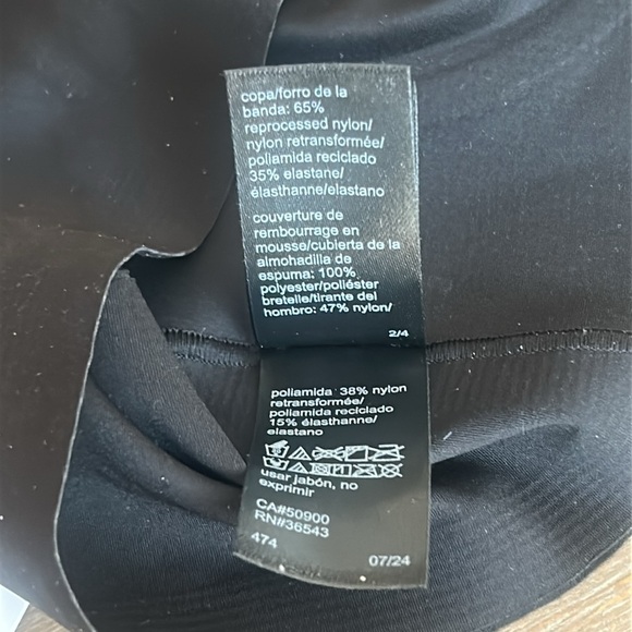 Calvin Klein Invisibles Lightly Lined Black Bralette Size L NEW - Picture 11 of 14